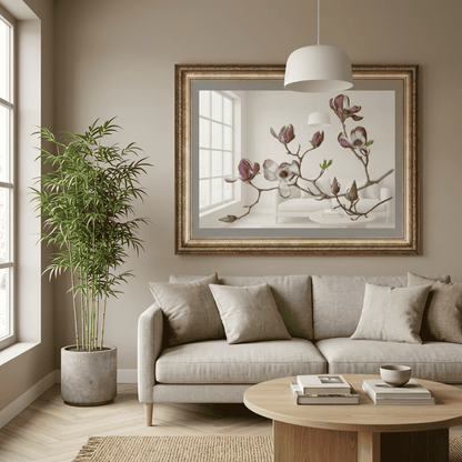 Magnolia｜Impression Giclée Taille Réelle