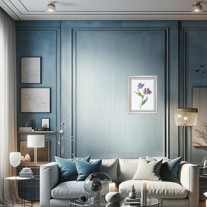 Tulipa 'Blue'｜Impression Giclée